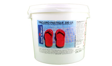 tricloro pastiglie da 200 gr